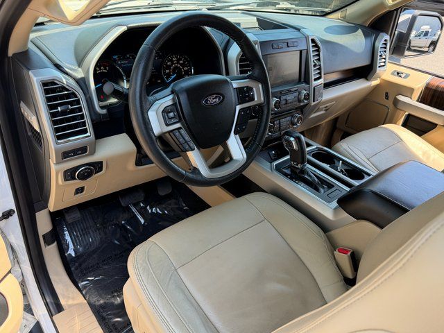 Used 2015 White Platinum Clearcoat Metallic Ford Lariat image 44