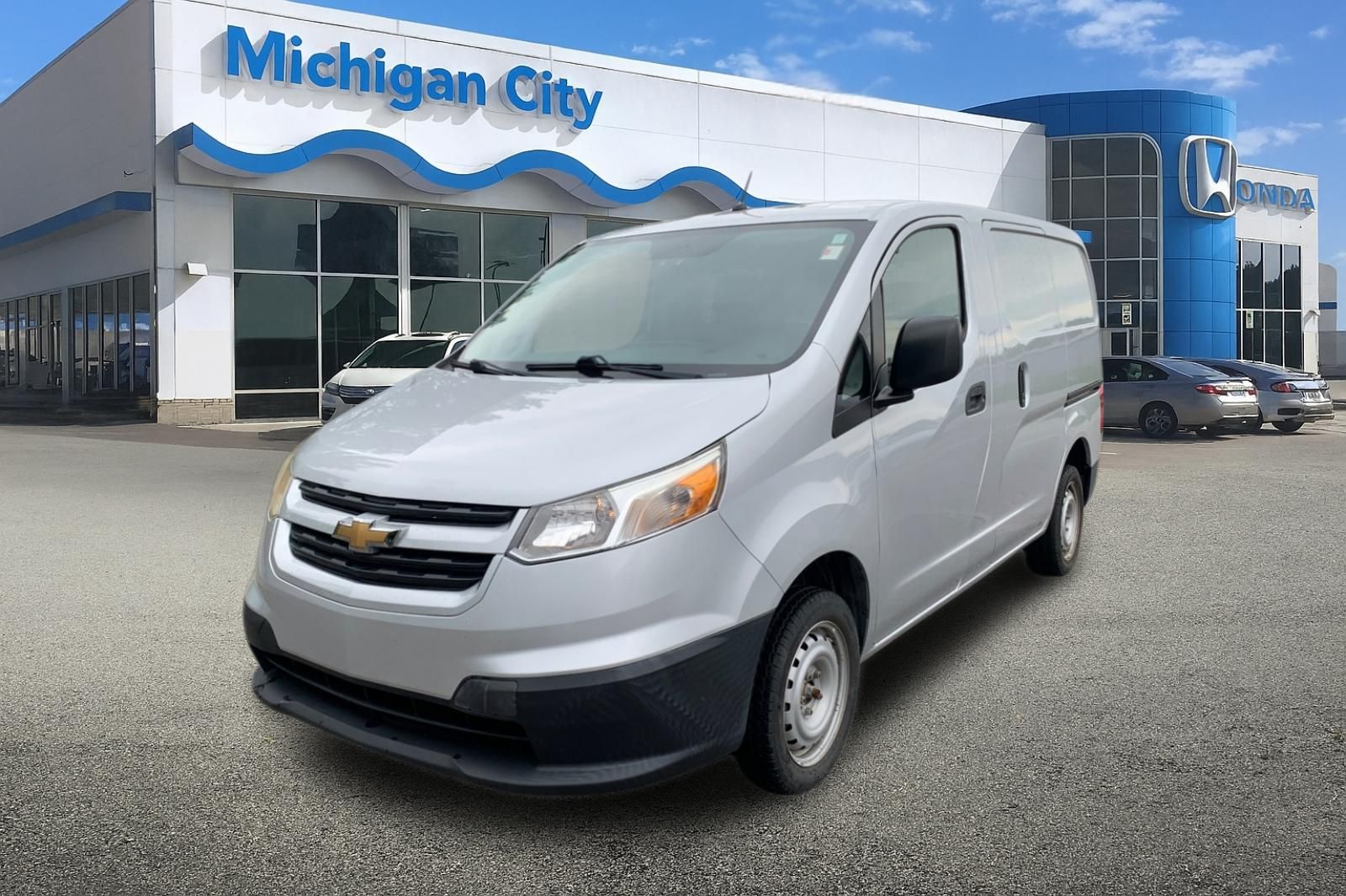 Galvanized Silver 2017 Chevrolet City Express Van Front-Wheel Drive Continuously Variable Transmission