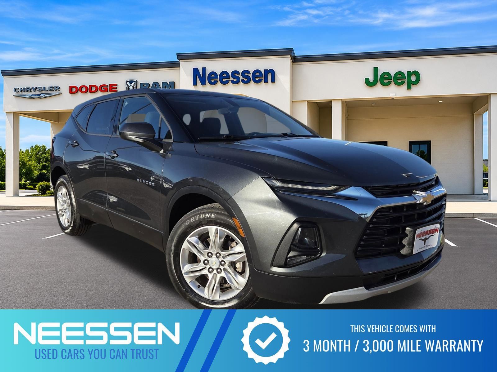 Gray Metallic 2020 Chevrolet Blazer 2LT AWD SUV / Crossover All-Wheel Drive 9-Speed Automatic