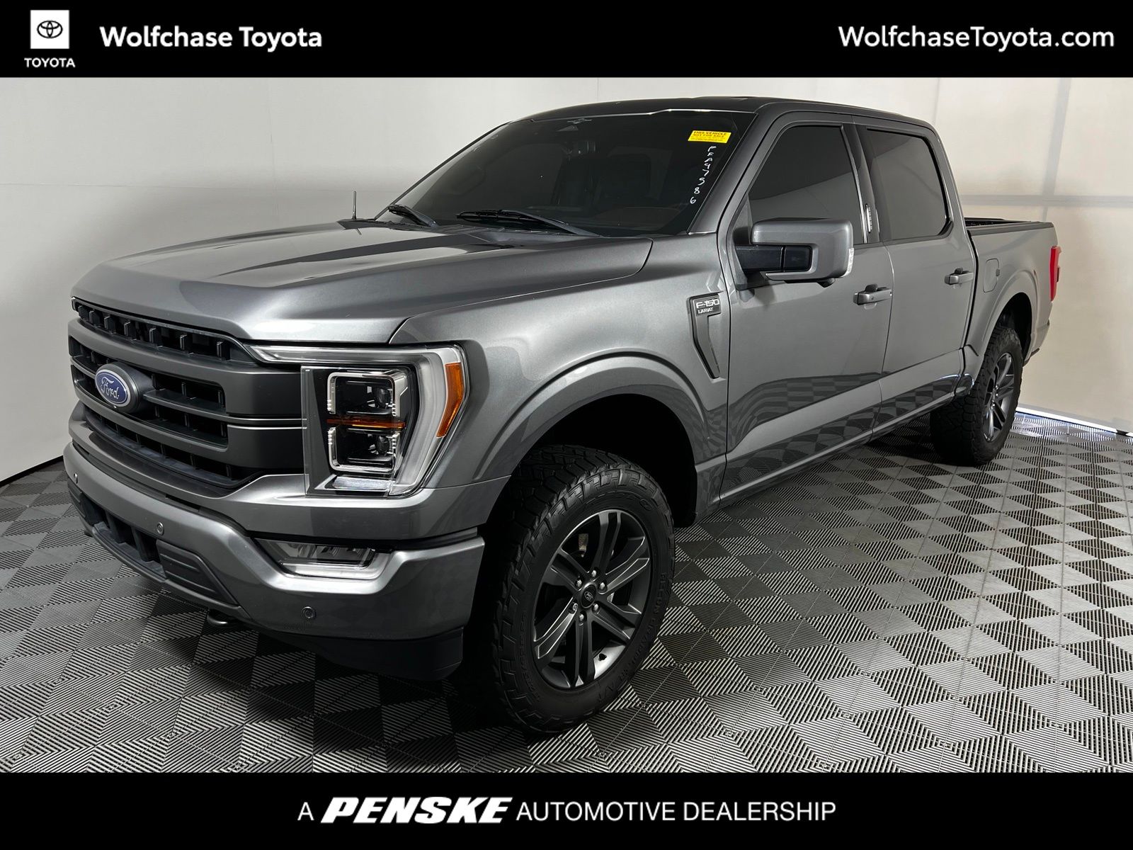 Gray Metallic 2023 Ford F-150 Pickup Truck Four-Wheel Drive Automatic