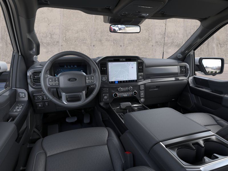 New 2026 Star White Metallic Tri-Coat Ford Lariat image 9