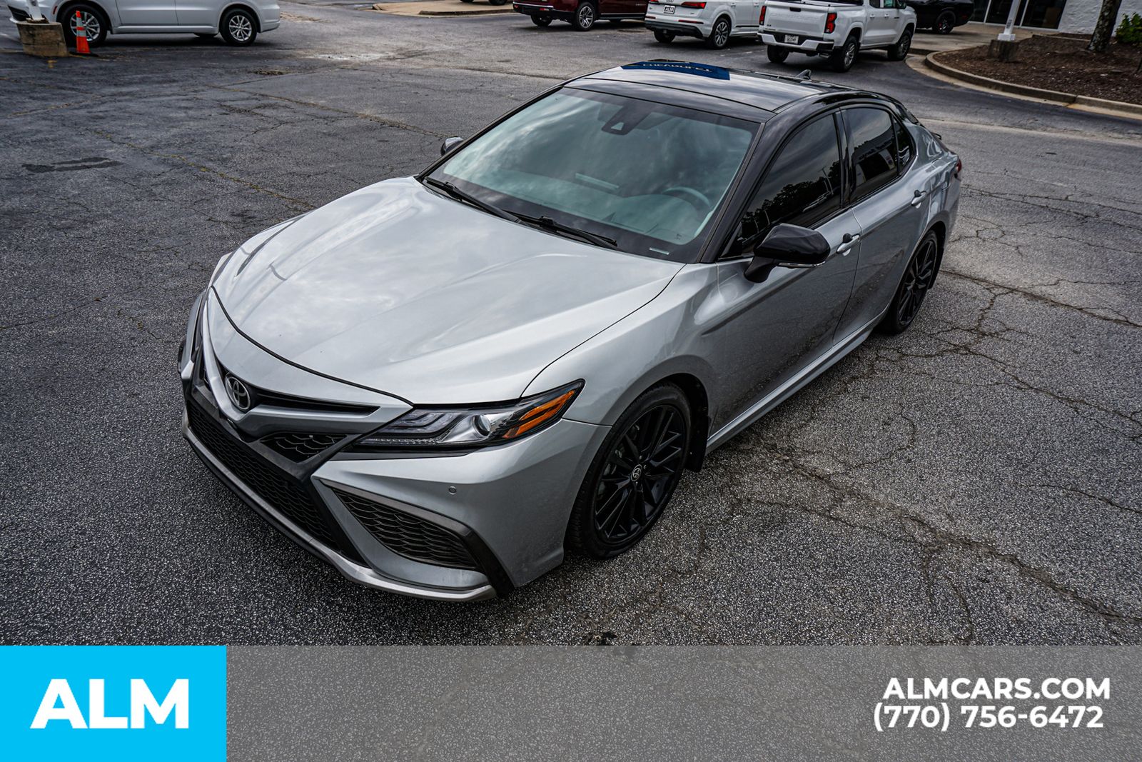 Used 2021 Silver Toyota XSE V6 image 19