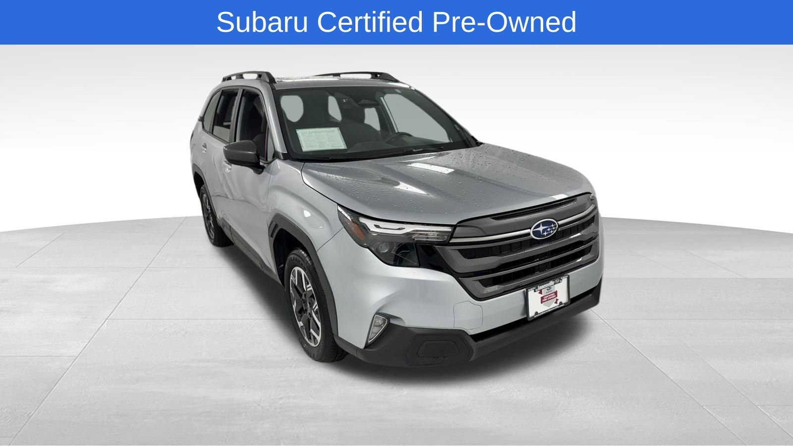 Ice Silver Metallic 2025 Subaru Forester SUV / Crossover All-Wheel Drive Continuously Variable Transmission