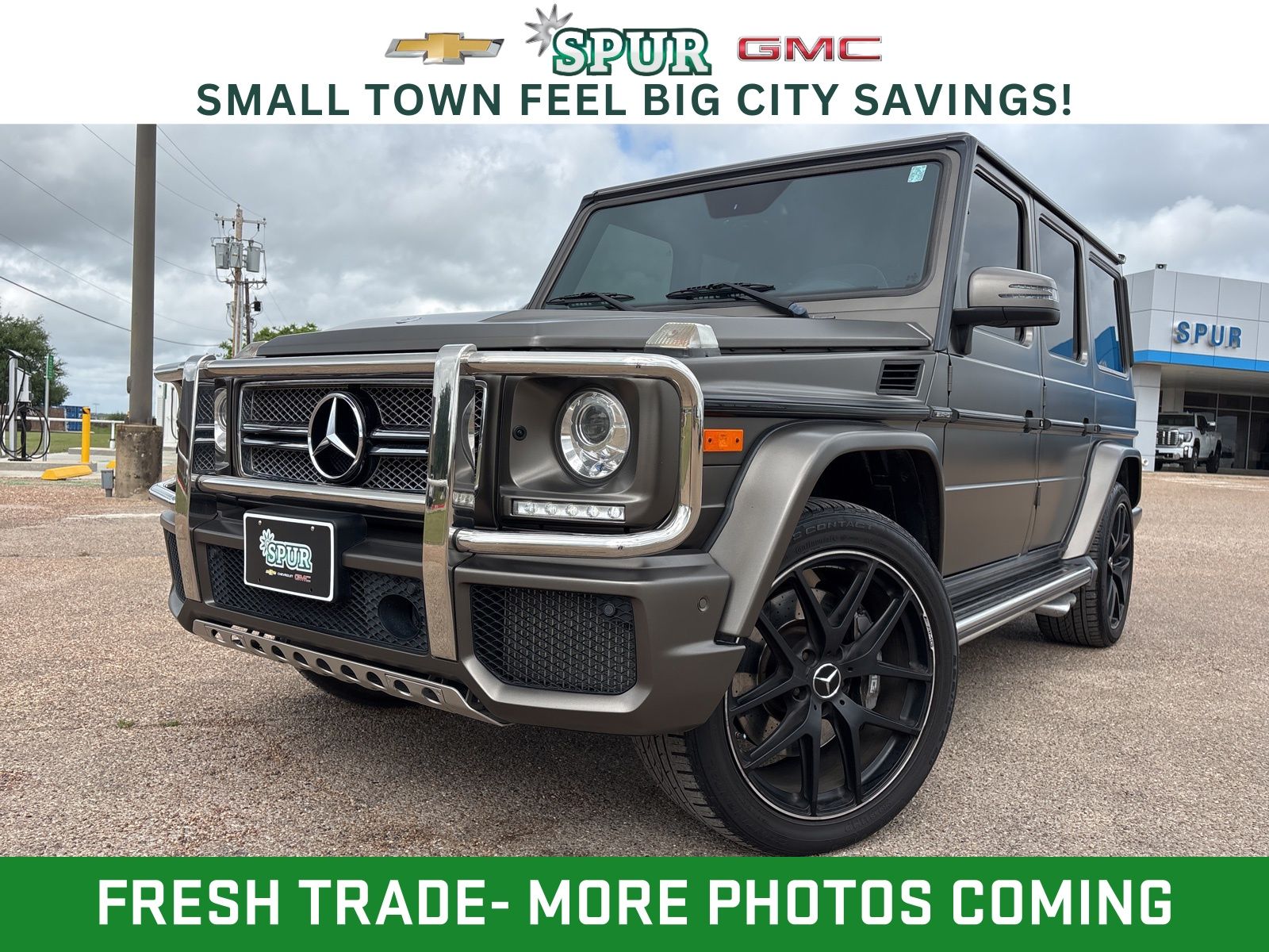 designo Monza Gray Magno (Matte Finish) 2017 Mercedes-Benz G-Class AMG 65 G 4MATIC SUV / Crossover All-Wheel Drive 7-Speed Automatic