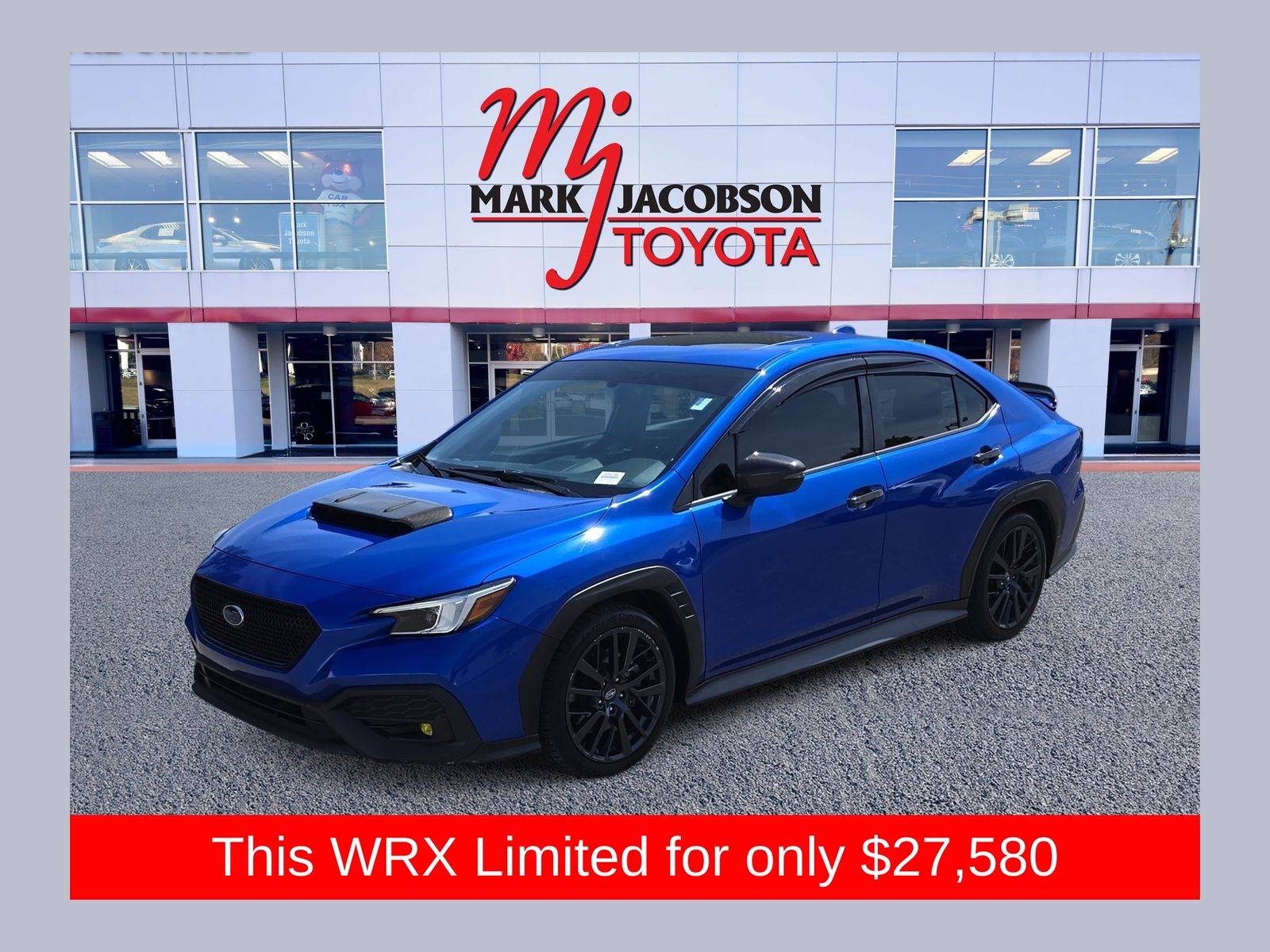 WR Blue Pearl 2022 Subaru WRX Limited AWD Sedan All-Wheel Drive 6-Speed Manual