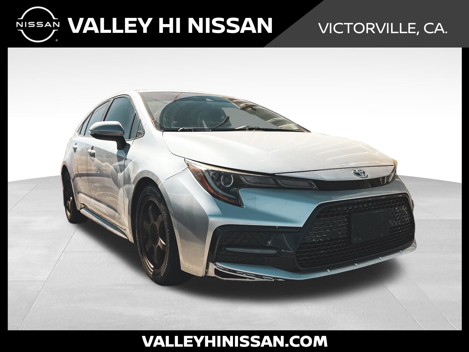 Classic Silver Metallic 2020 Toyota Corolla XSE FWD Sedan Front-Wheel Drive Continuously Variable Transmission