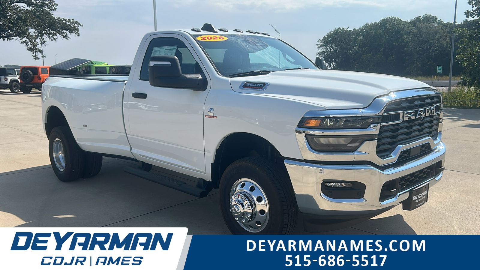 2026 RAM 3500 Tradesman Regular Cab LB DRW 4WD