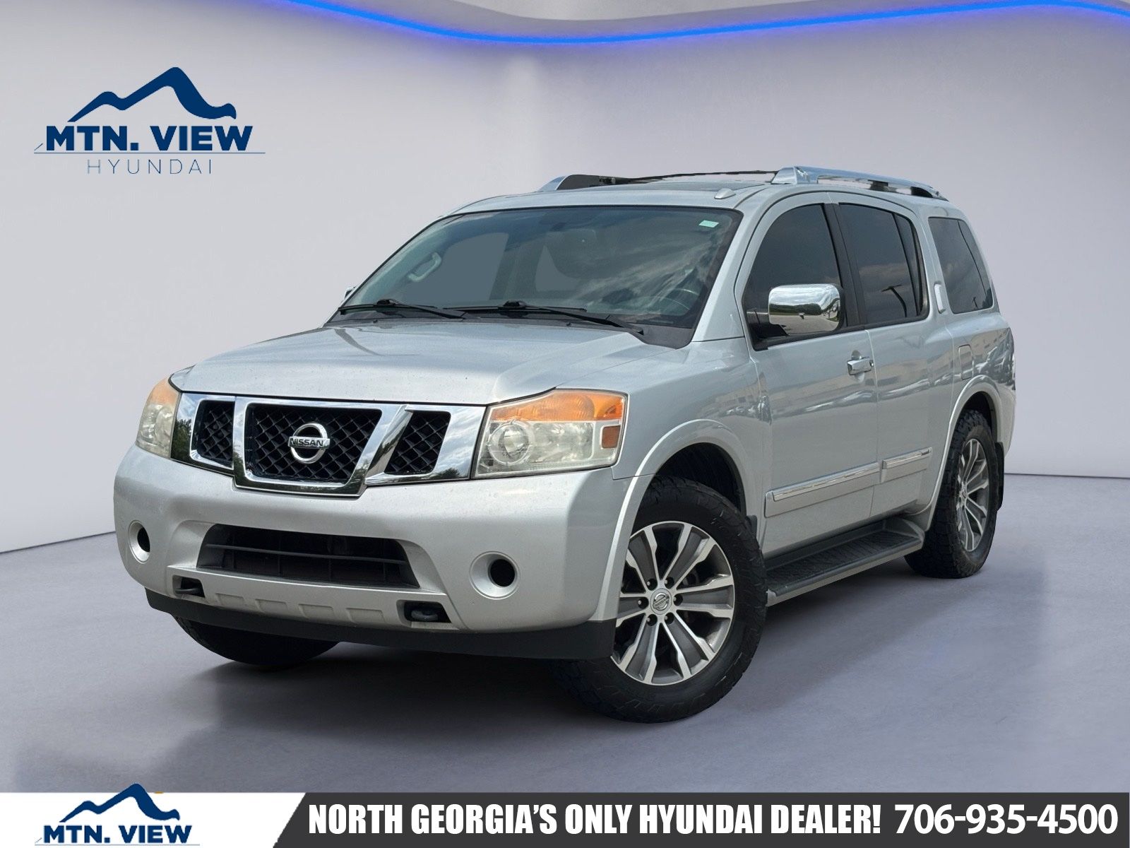 Brilliant Silver 2015 Nissan Armada SUV / Crossover 4X2 Automatic