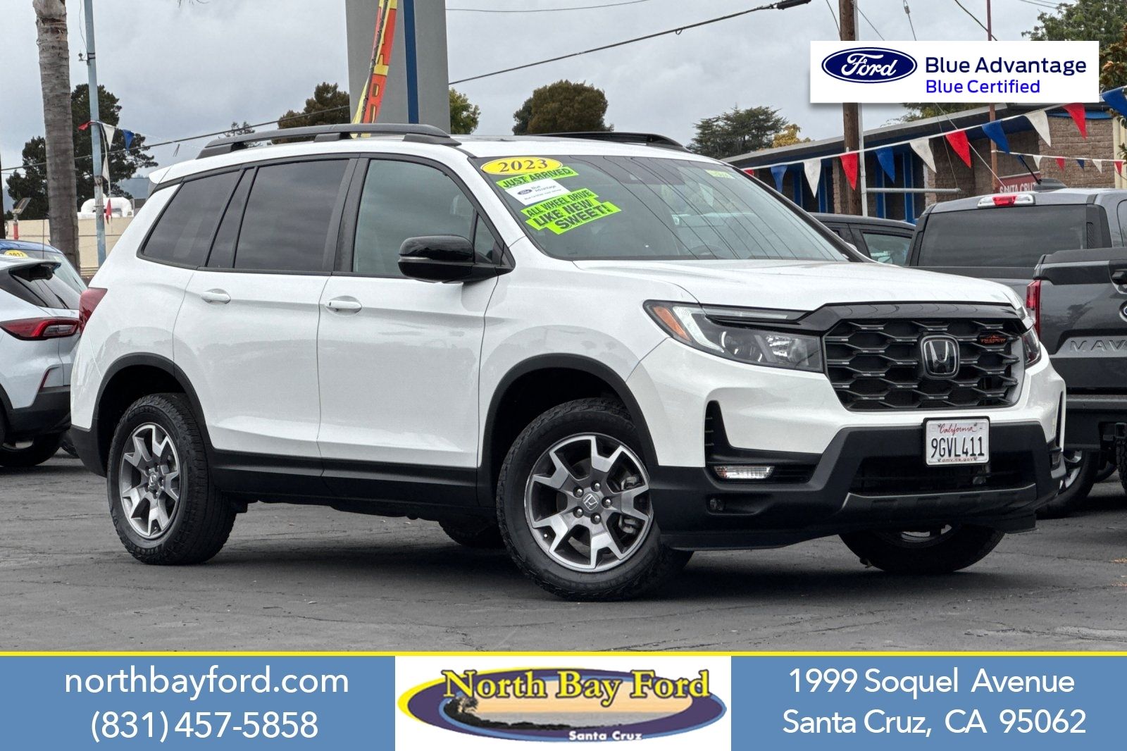 White 2023 Honda Passport SUV / Crossover All-Wheel Drive 9-Speed Automatic