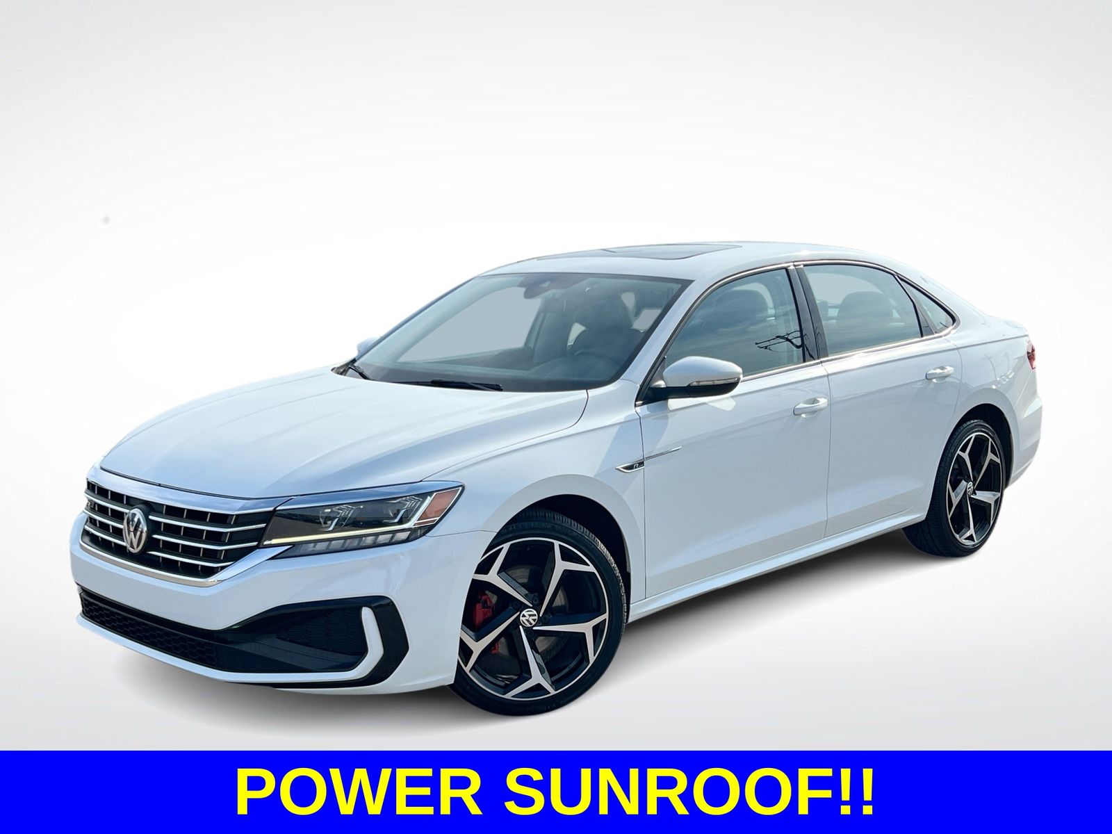 Pure White 2020 Volkswagen Passat Sedan Front-Wheel Drive 6-Speed Automatic