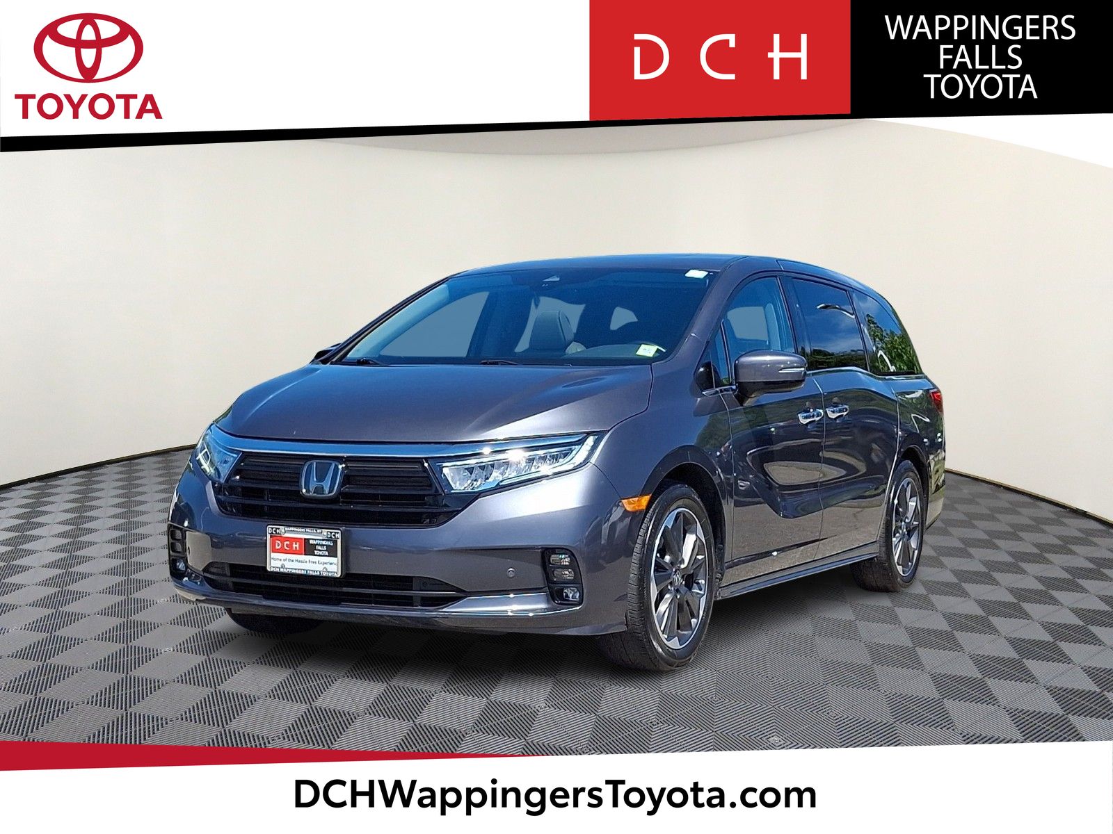 Gray (Modern Steel Metallic) 2023 Honda Odyssey Minivan Front-Wheel Drive Automatic