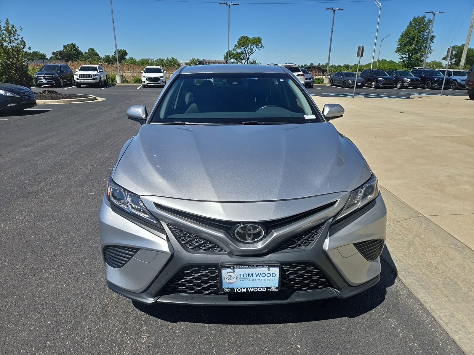 used 2018 Toyota Camry car, priced at $19,250