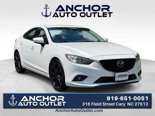 Snowflake White Pearl Mica 2015 Mazda MAZDA6 Sedan Front-Wheel Drive 6-Speed Automatic