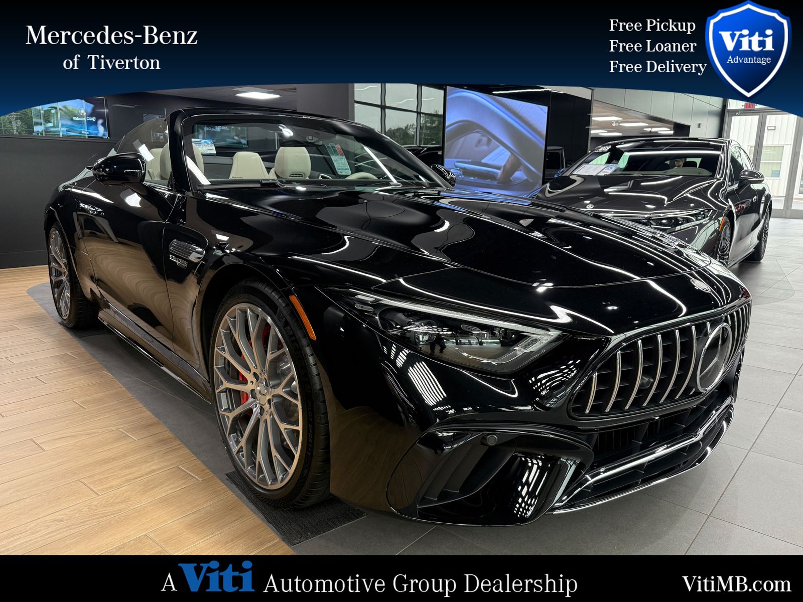 Obsidian Black Metallic 2026 Mercedes-Benz SL-Class Convertible All-Wheel Drive 9-Speed Automatic