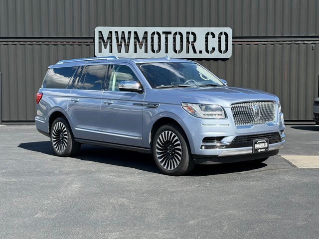 Crystal Blue 2020 Lincoln Navigator L Black Label 4WD SUV / Crossover Four-Wheel Drive Automatic