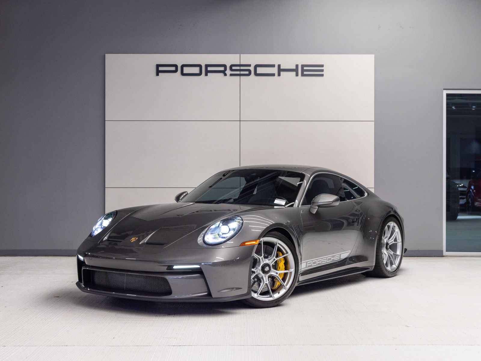 Gray (Agate Grey Metallic) 2022 Porsche 911 GT3 Coupe RWD Coupe Rear-Wheel Drive 6-Speed Manual