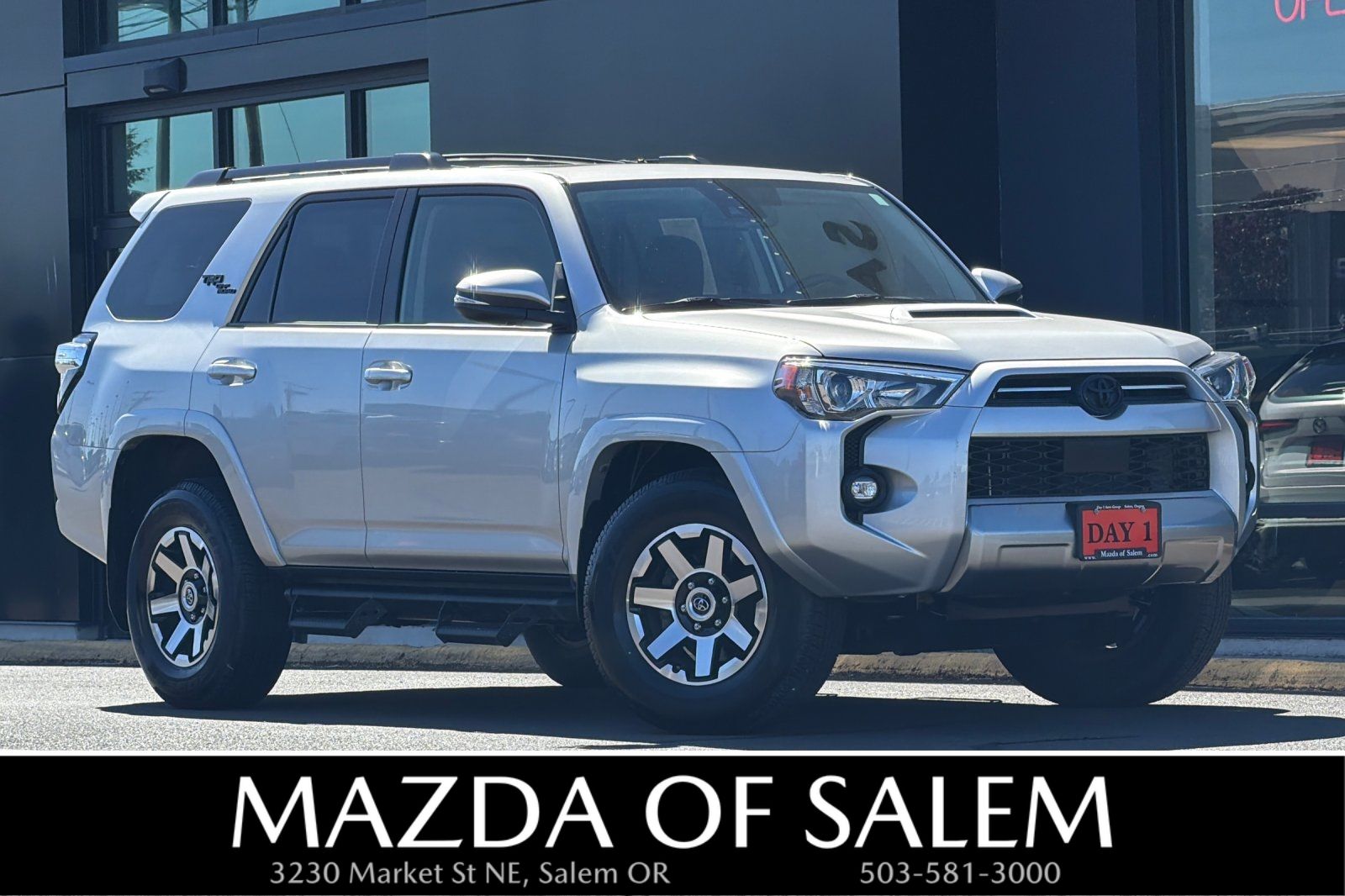 Classic Silver Metallic 2023 Toyota 4Runner SUV / Crossover Four-Wheel Drive 5-Speed Automatic
