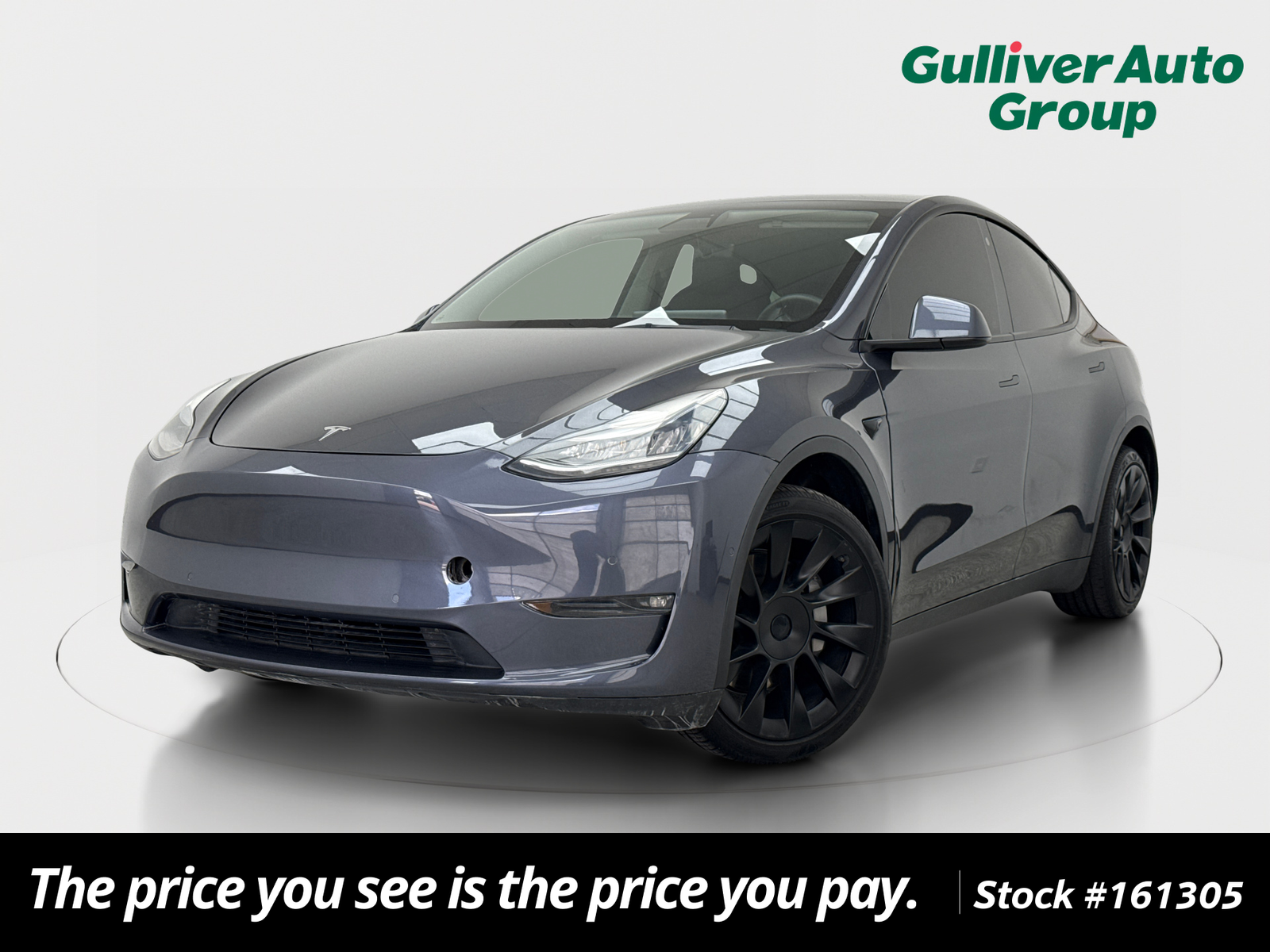Midnight Silver Metallic 2021 Tesla Model Y Long Range AWD SUV / Crossover All-Wheel Drive 1-Speed Automatic