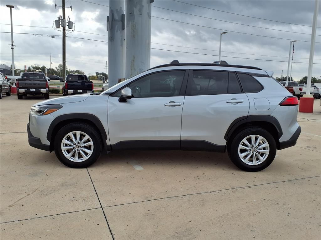 2024 Toyota Corolla Cross LE Silver at Gullo Toyota