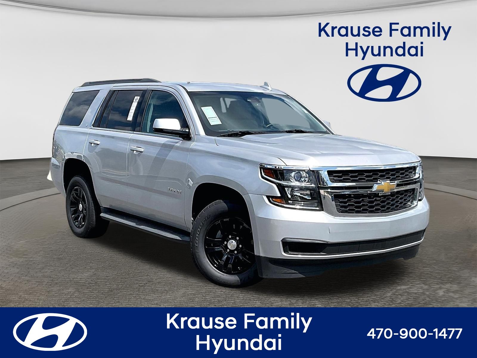 Silver Ice Metallic 2017 Chevrolet Tahoe SUV / Crossover 4X2 6-Speed Automatic Overdrive