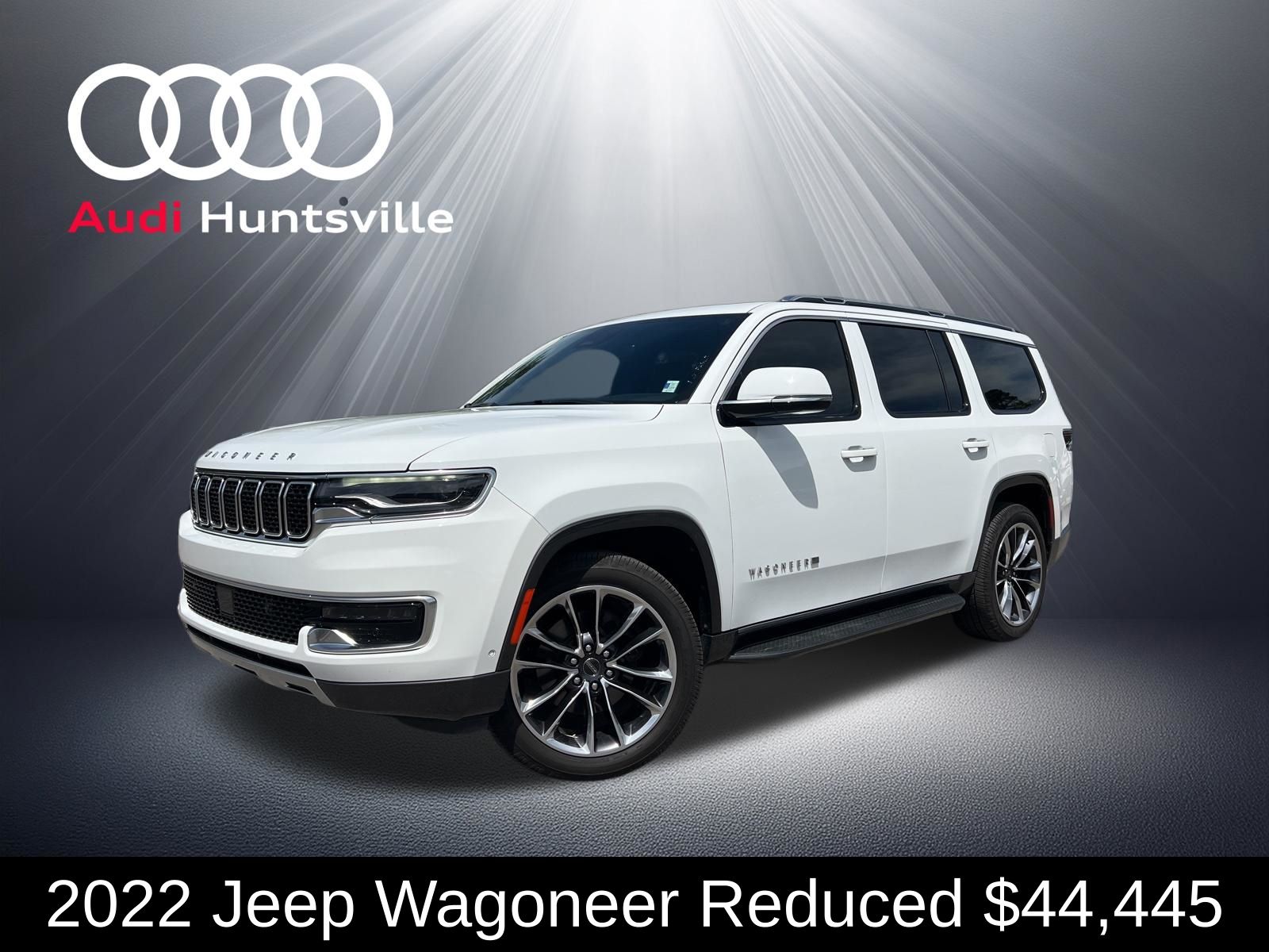 Bright White Clearcoat 2022 Jeep Wagoneer Series II 4WD SUV / Crossover Four-Wheel Drive 8-Speed Automatic