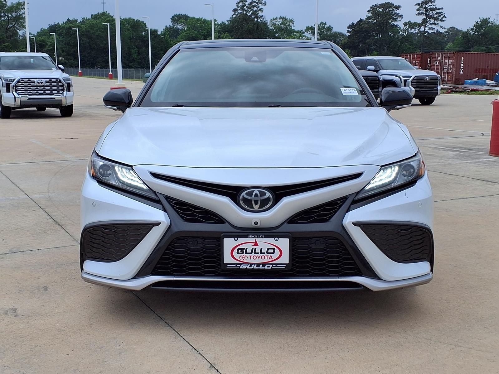 2021 Toyota Camry XSE V6 Beige at Joe Myers Mazda Kia