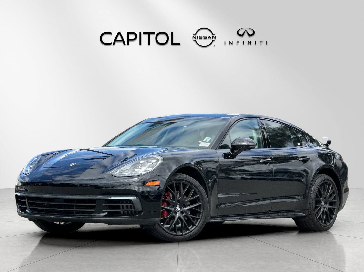 Black 2018 Porsche Panamera Sedan All-Wheel Drive 8-Speed Automatic