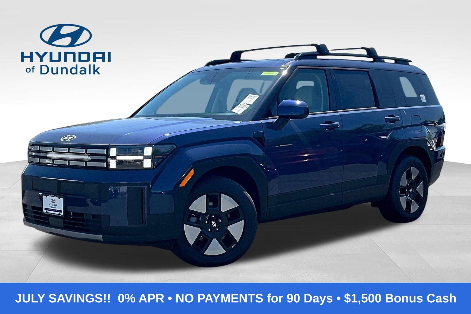 Atlantis Blue 2026 Hyundai Santa Fe Hybrid SUV / Crossover All-Wheel Drive 6-Speed Automatic