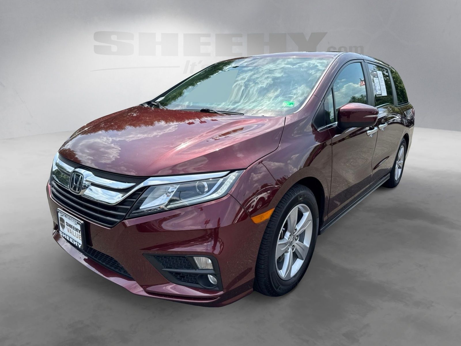 Used 2019 Deep Scarlet Pearl Honda EX-L image 18
