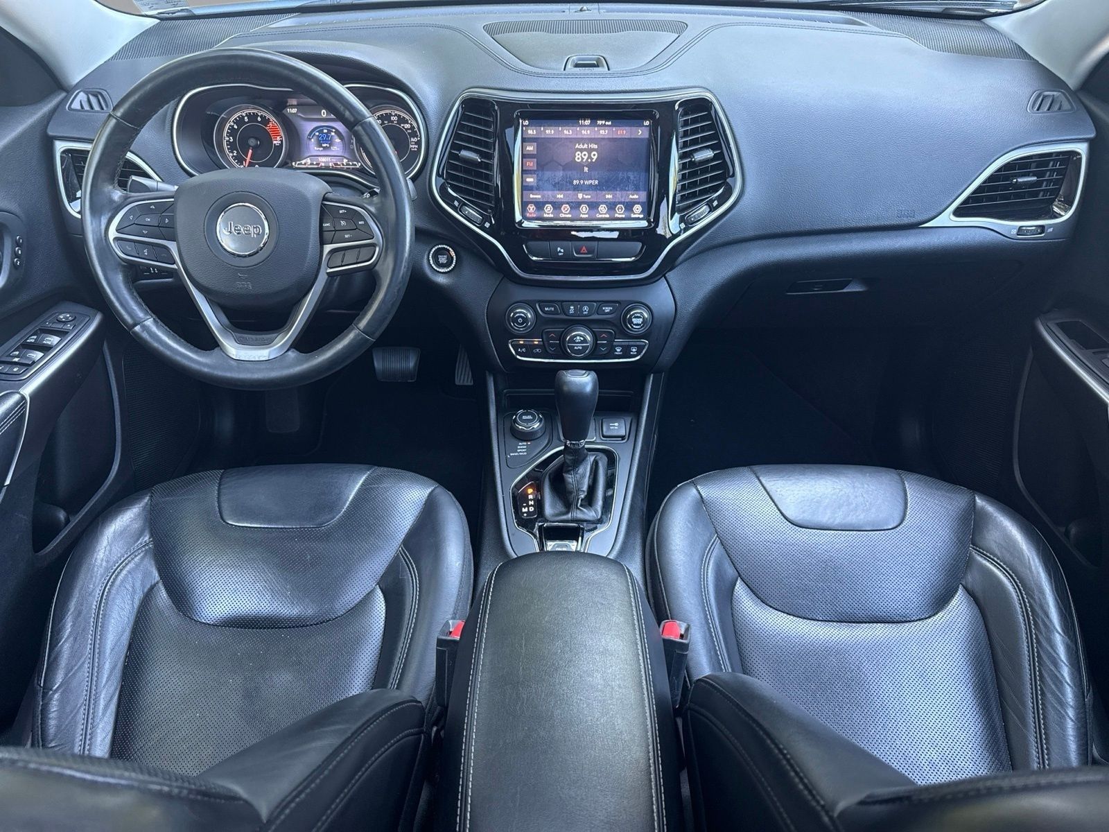 Used 2019 Bright White Clearcoat Jeep Limited image 3