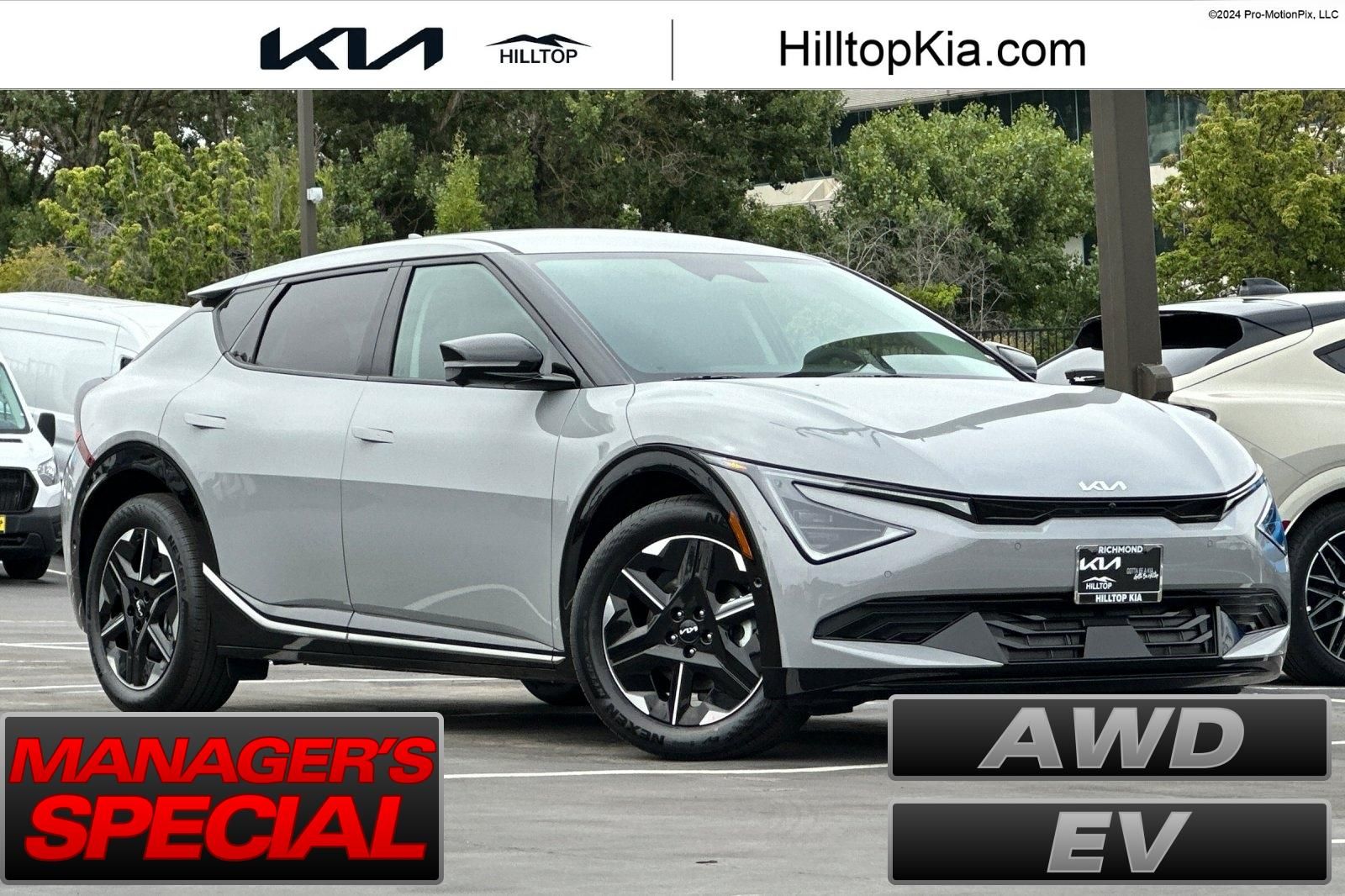 Wolf Gray 2026 Kia EV6 SUV / Crossover All-Wheel Drive 1-Speed Automatic