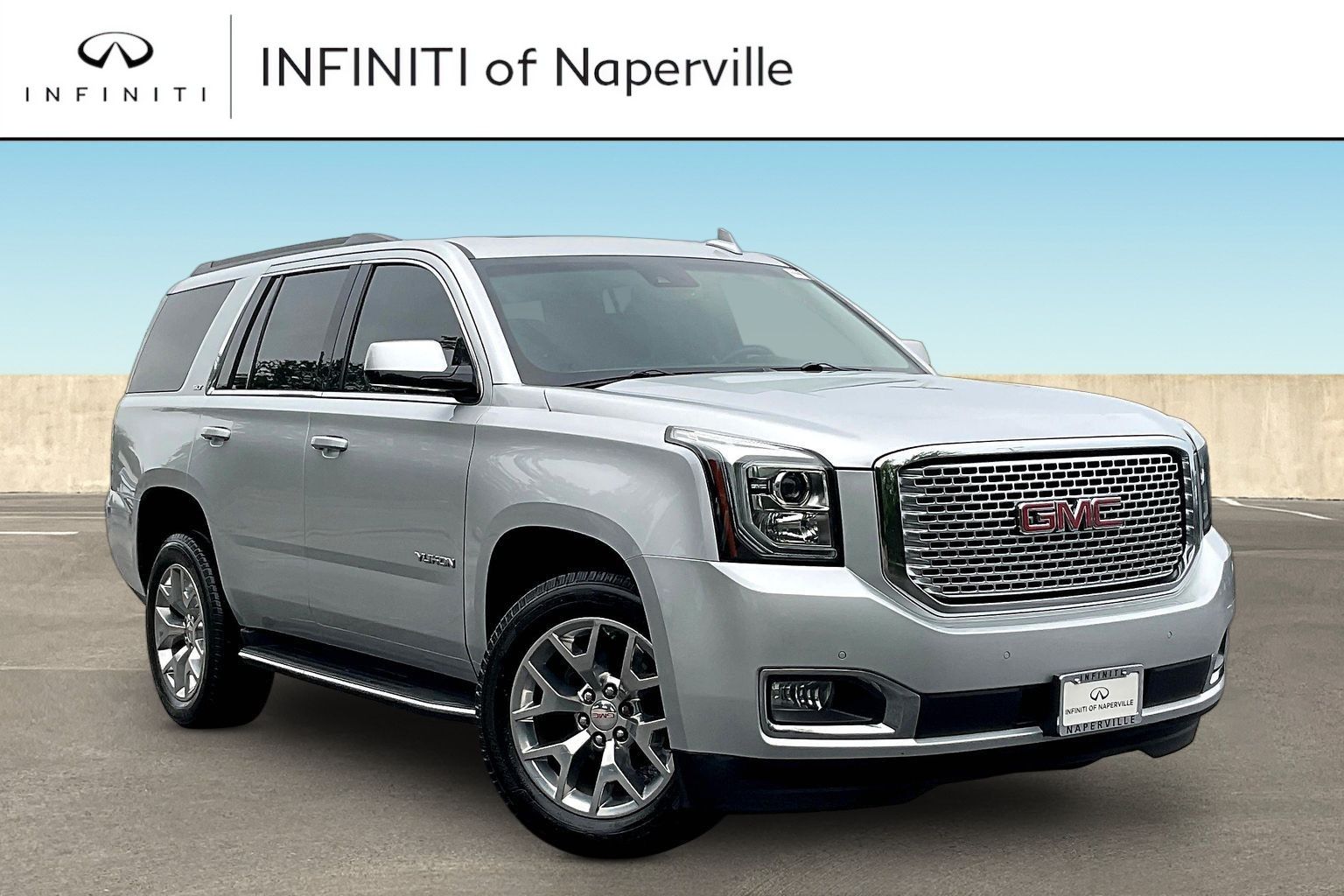 Quicksilver Metallic 2017 GMC Yukon SUV / Crossover Four-Wheel Drive 6-Speed Automatic Overdrive
