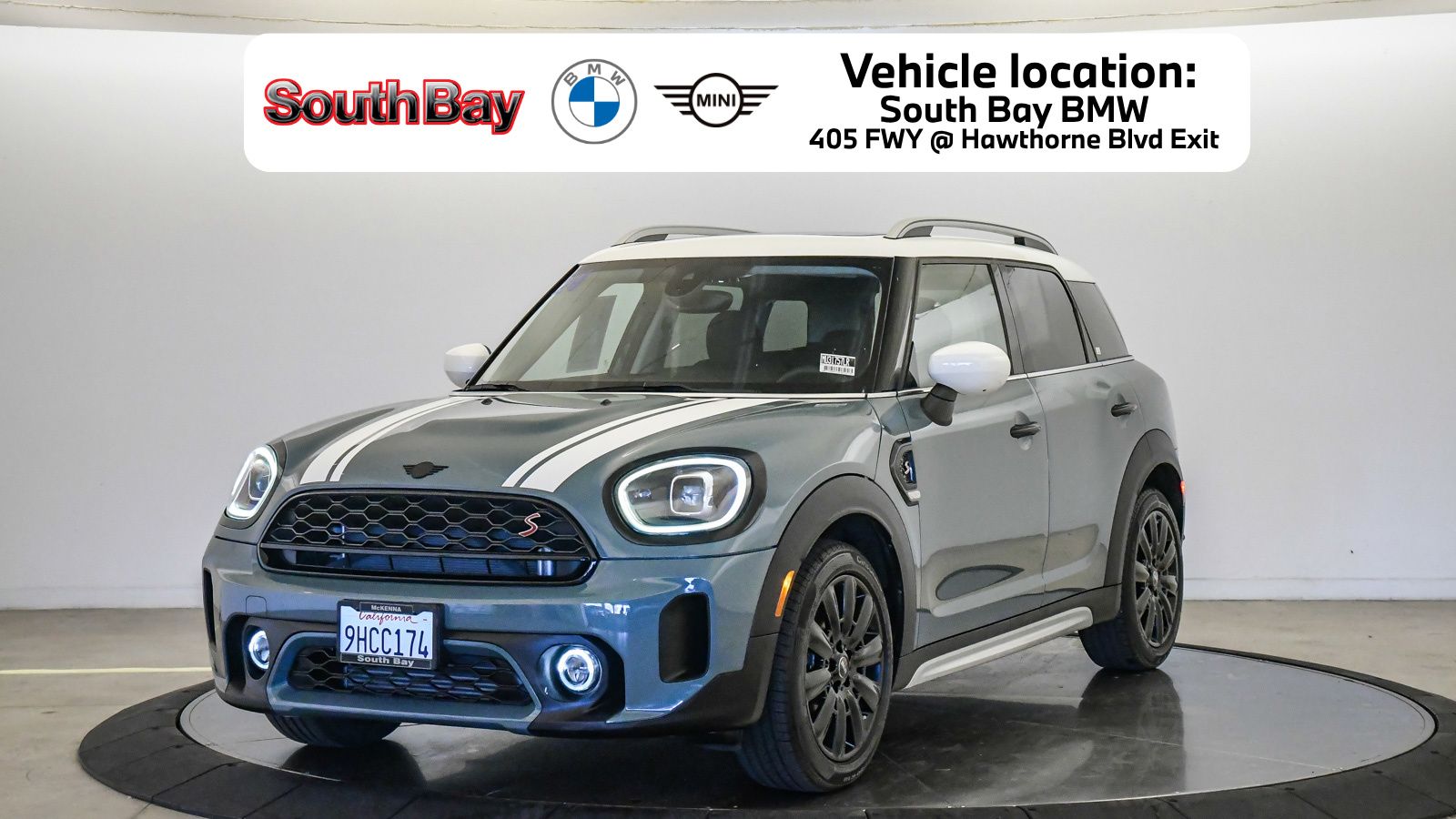 Sage Green Metallic 2024 MINI Countryman Cooper S FWD SUV / Crossover Front-Wheel Drive 7-Speed Automatic