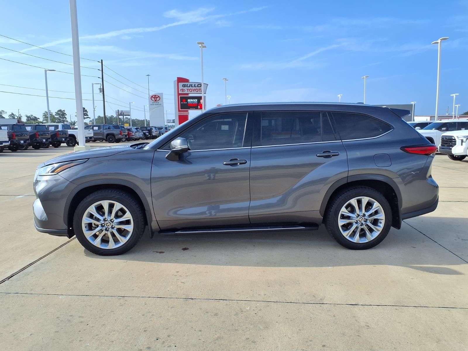 2021 Toyota Highlander Limited Gray at Don McGill Toyota