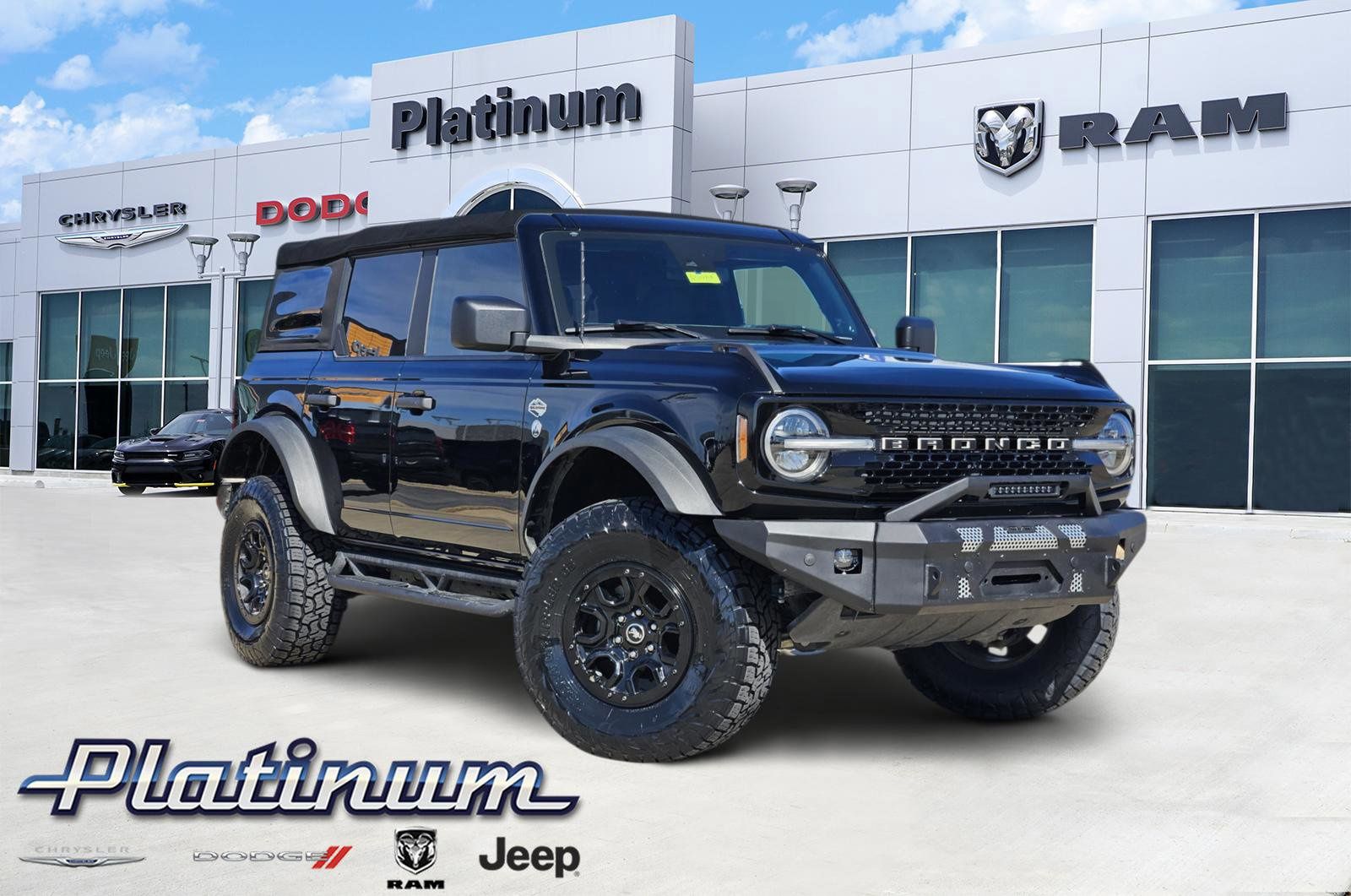 Shadow Black 2022 Ford Bronco Wildtrak Advanced 4-Door 4WD SUV / Crossover Four-Wheel Drive Automatic