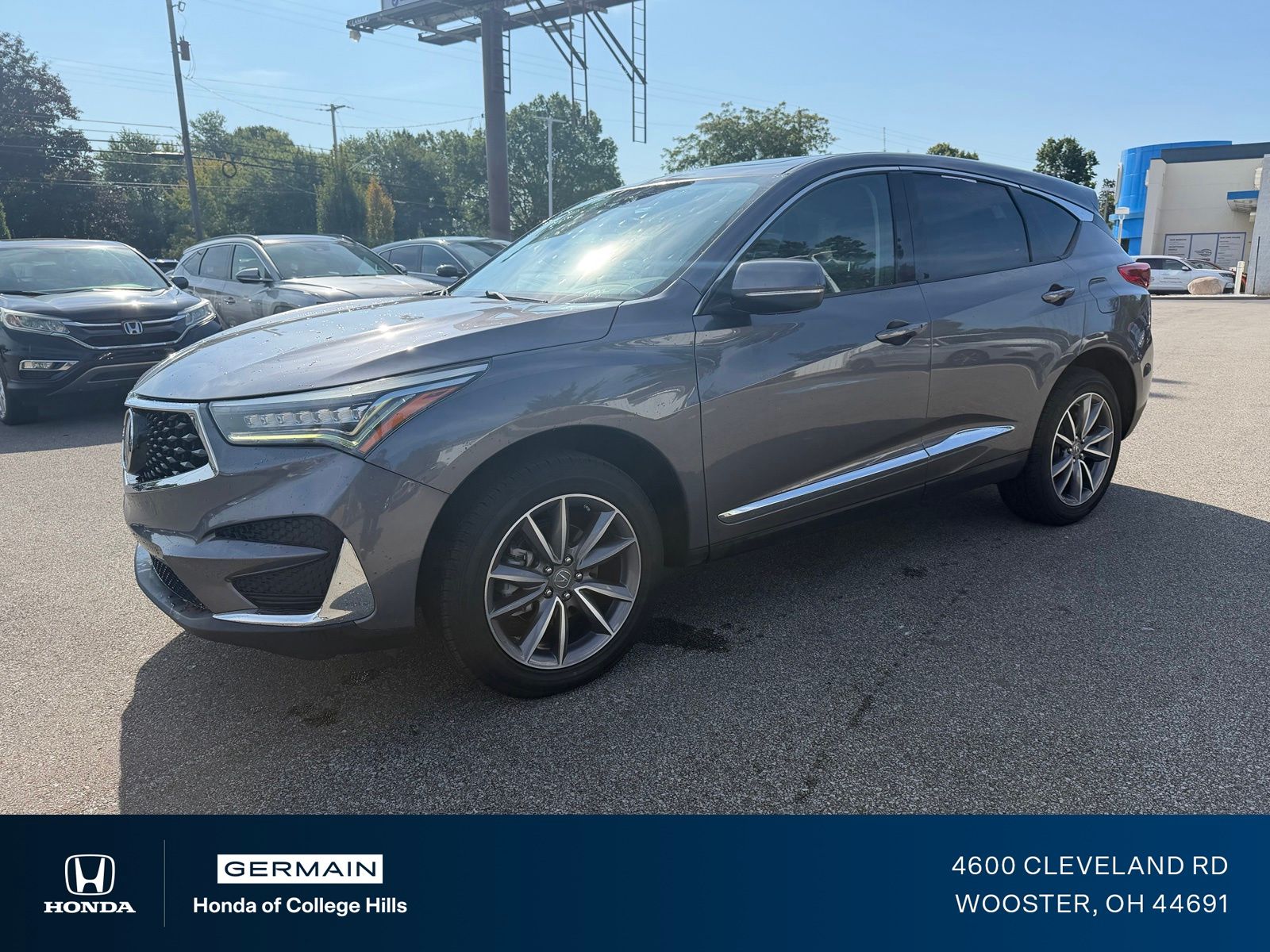 Gray (Gunmetal Metallic) 2020 Acura RDX SUV / Crossover Front-Wheel Drive Automatic