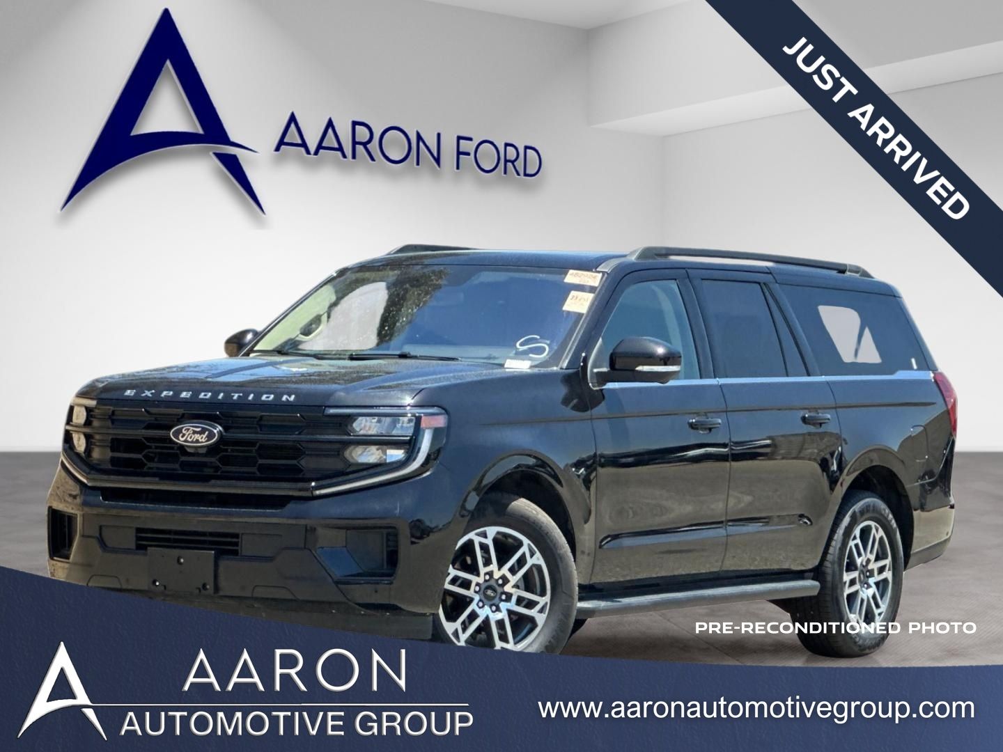 Black Metallic 2025 Ford Expedition MAX Active RWD SUV / Crossover 4X2 Automatic