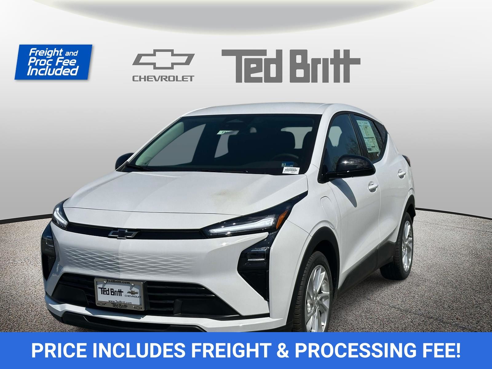 Summit White 2027 Chevrolet Bolt SUV / Crossover Front-Wheel Drive 1-Speed Automatic