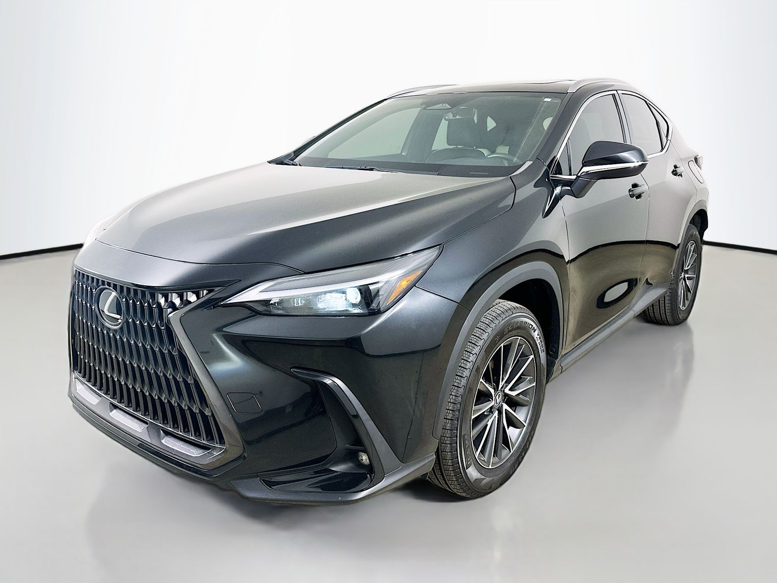 Black (Obsidian) 2024 Lexus NX Hybrid 350h AWD SUV / Crossover All-Wheel Drive Continuously Variable Transmission
