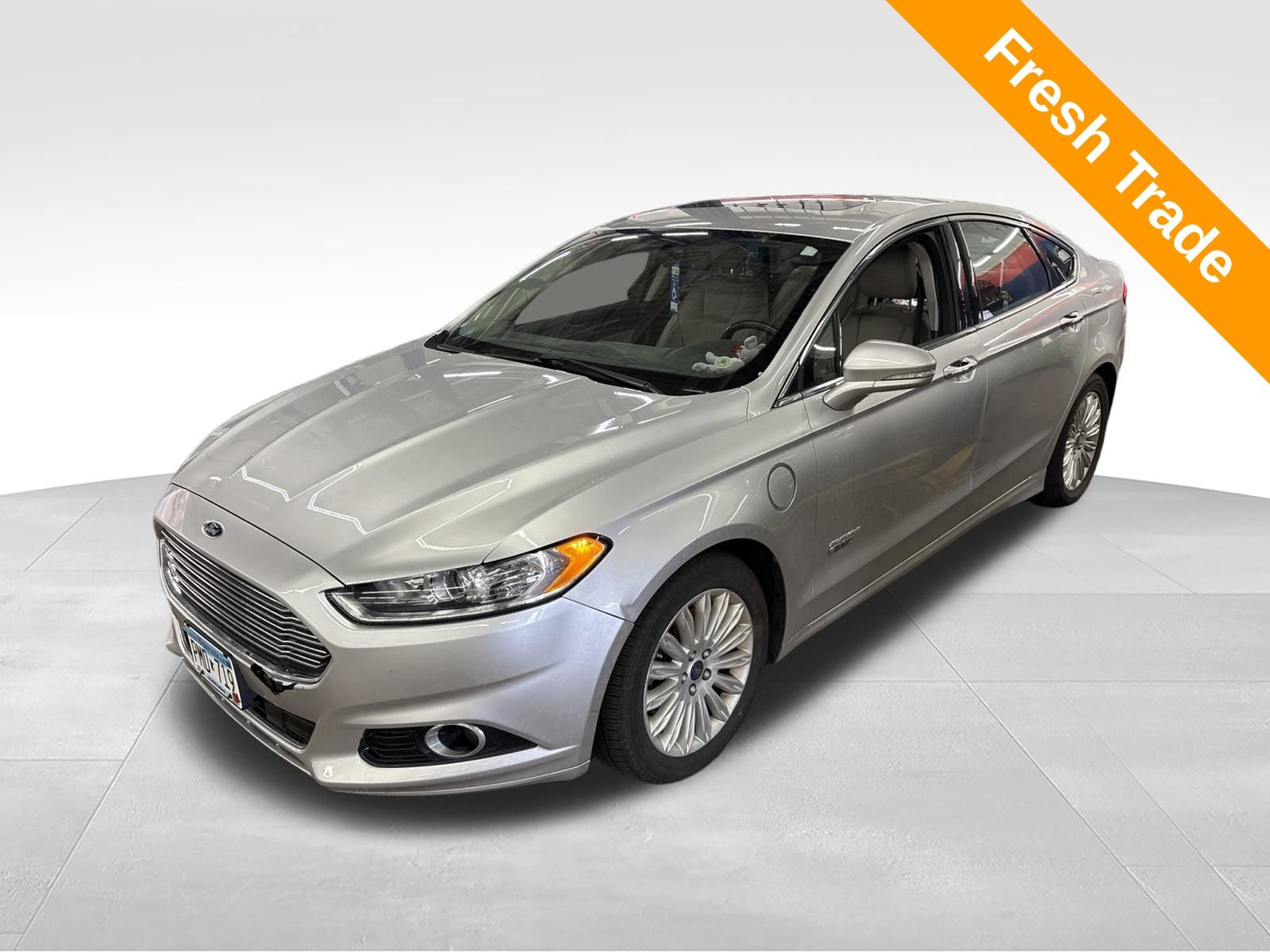 Ingot Silver 2014 Ford Fusion Energi Sedan Front-Wheel Drive Continuously Variable Transmission