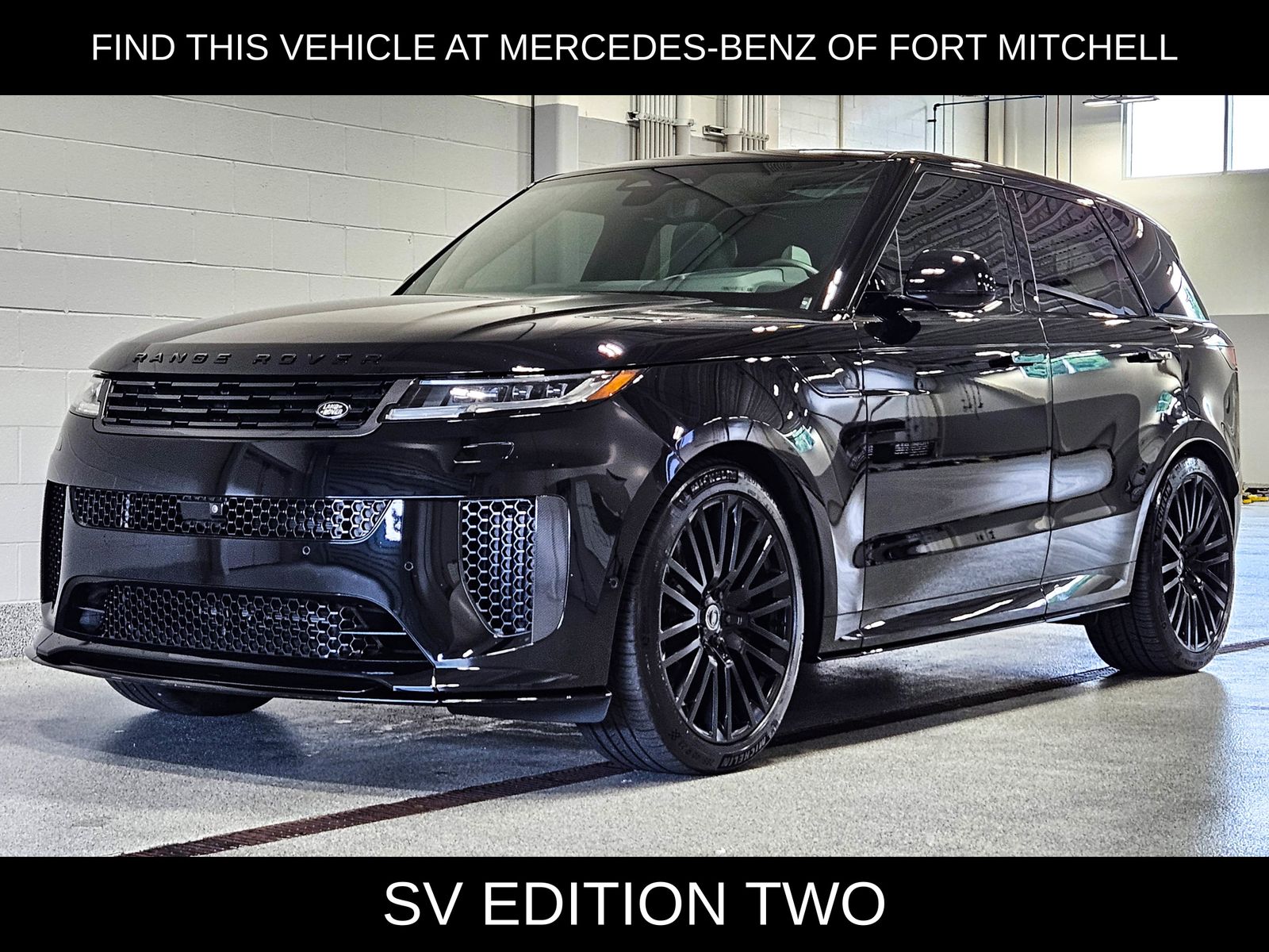 Ligurian Black 2025 Land Rover Range Rover Sport P635 SV Edition Two AWD SUV / Crossover All-Wheel Drive 8-Speed Automatic