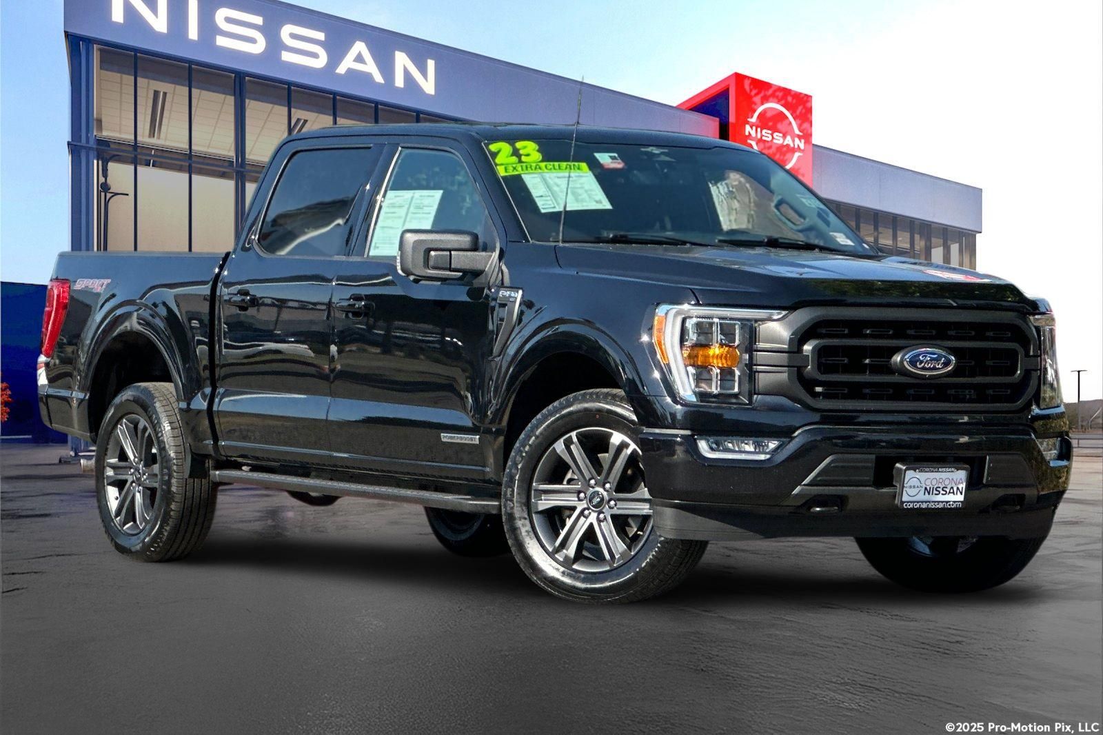Black Metallic 2023 Ford F-150 Pickup Truck Four-Wheel Drive Automatic