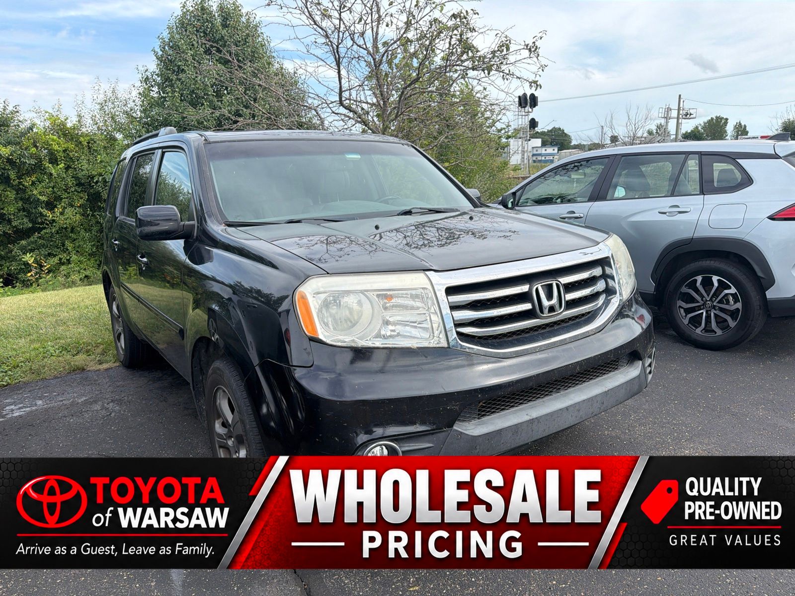 Crystal Black Pearl 2012 Honda Pilot SUV / Crossover Four-Wheel Drive 5-Speed Automatic