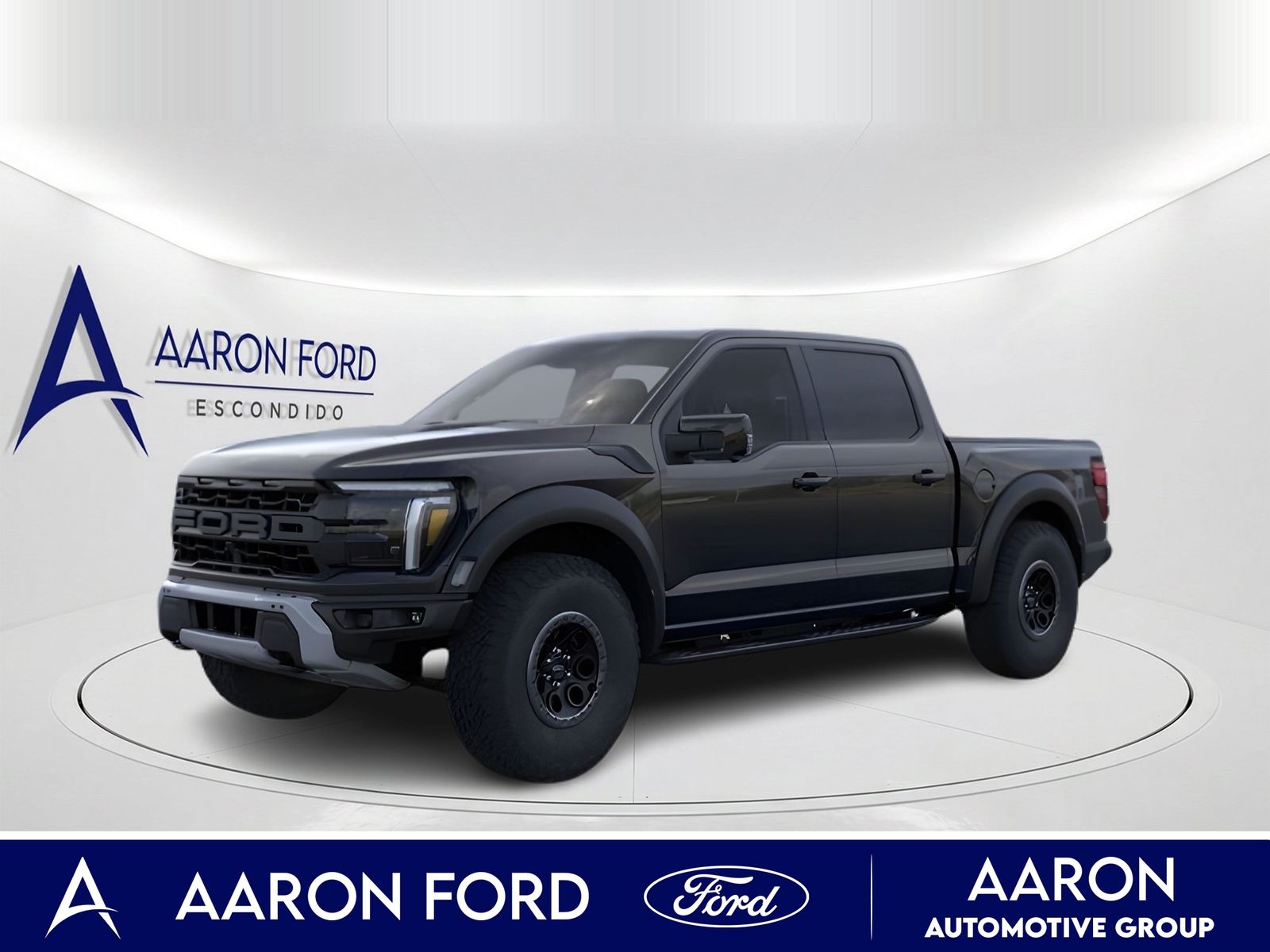 Black Metallic 2025 Ford F-150 Pickup Truck Four-Wheel Drive Automatic
