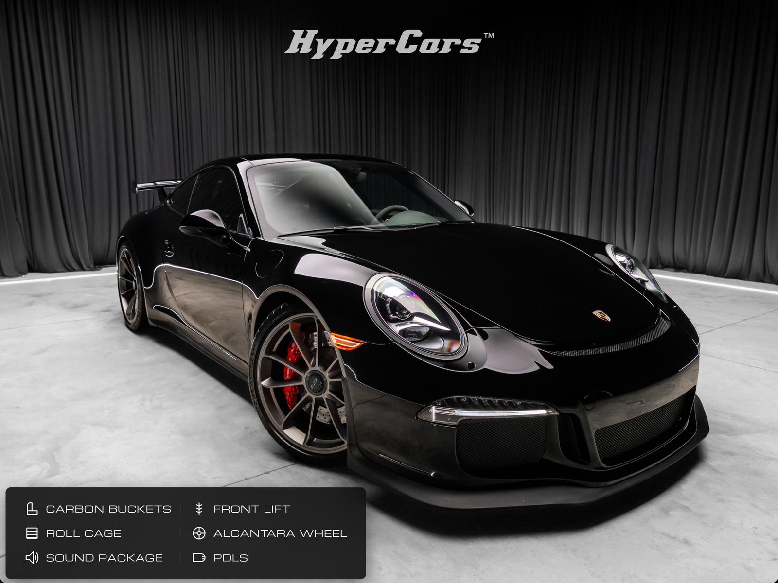 Black 2015 Porsche 911 Coupe Rear-Wheel Drive 7-Speed Automatic