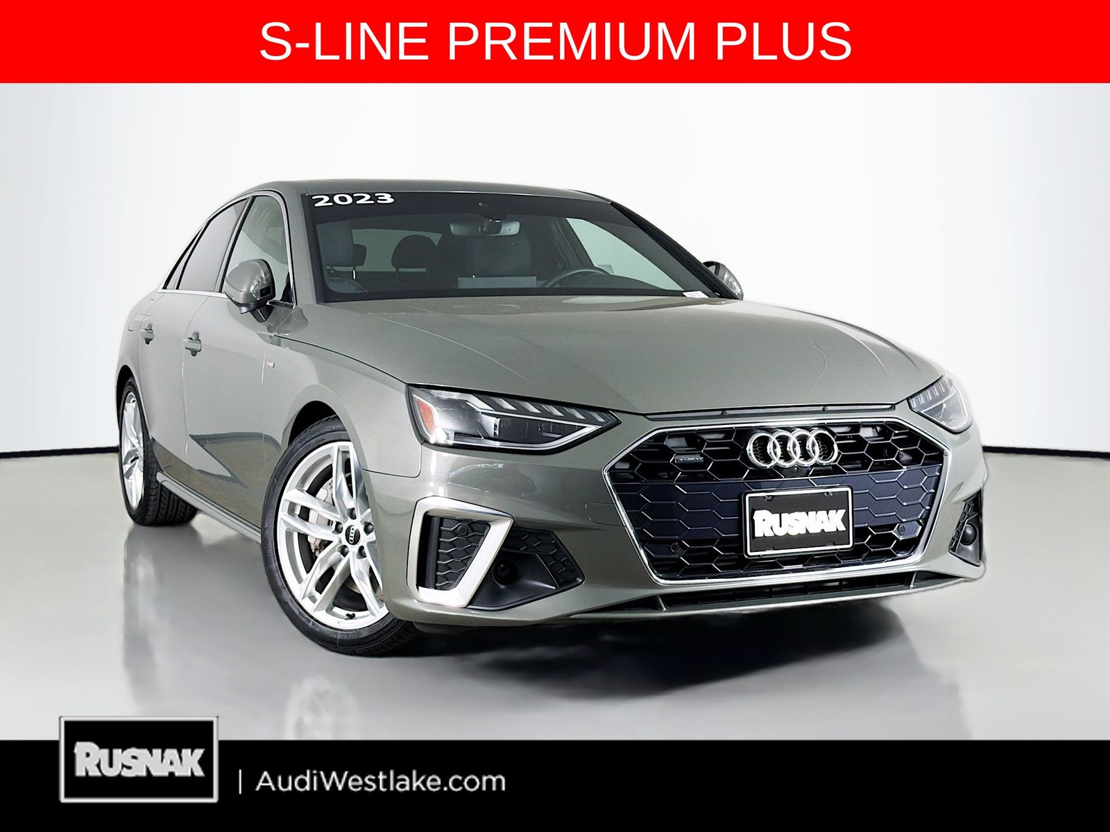 Chronos Gray Metallic 2023 Audi A4 Sedan All-Wheel Drive 7-Speed Automatic