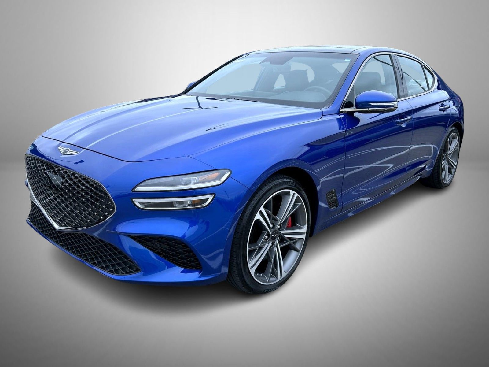 Kawah Blue 2025 Genesis G70 3.3T Sport Advanced RWD Sedan Rear-Wheel Drive 8-Speed Automatic