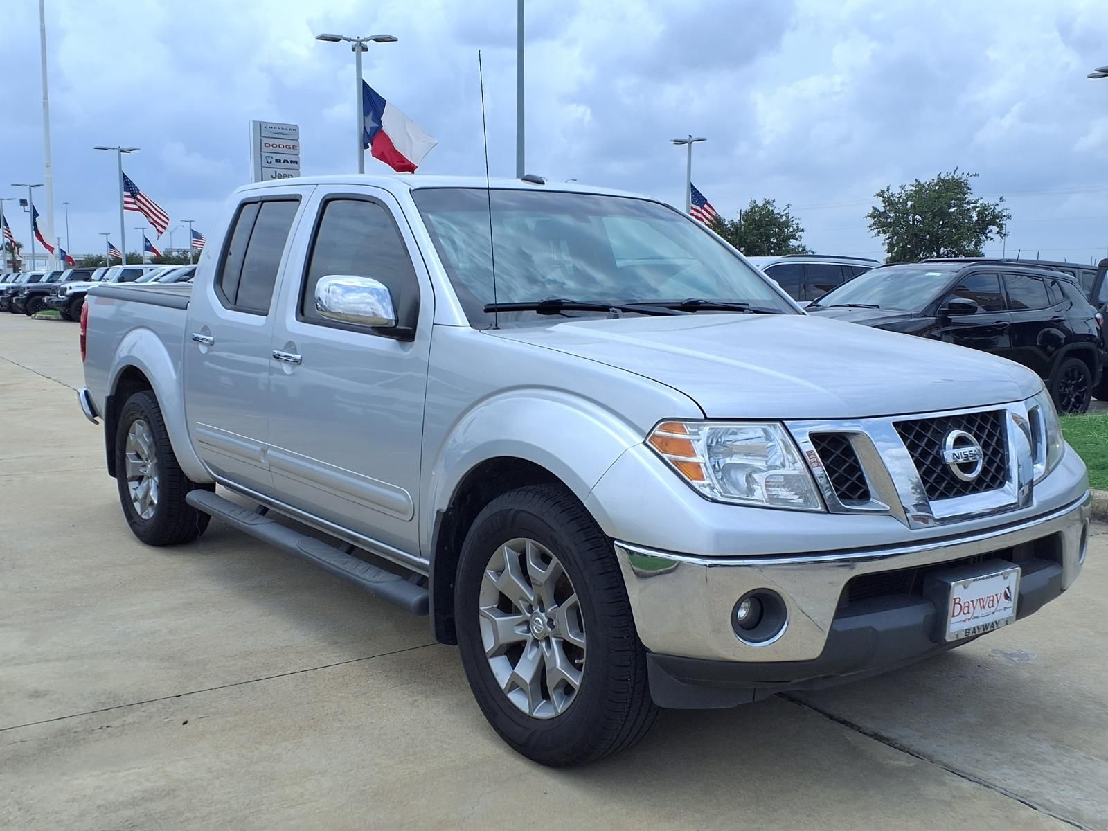 2019 Nissan Frontier SL Silver at Central Houston Nissan