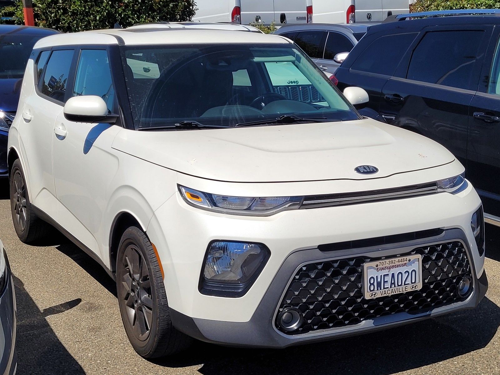 Snow White Pearl 2021 Kia Soul SUV / Crossover Front-Wheel Drive Continuously Variable Transmission