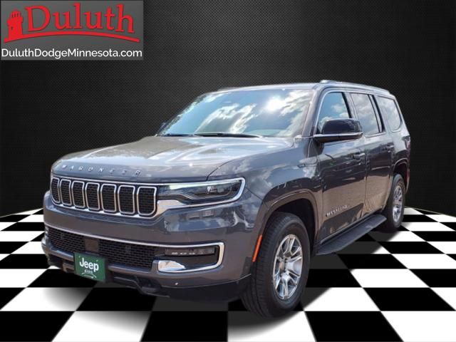 Baltic Gray Metallic Clearcoat 2024 Jeep Wagoneer SUV / Crossover Four-Wheel Drive 8-Speed Automatic